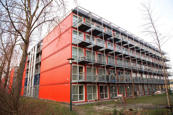 Affordable Shipping Container Housing in Amsterdan