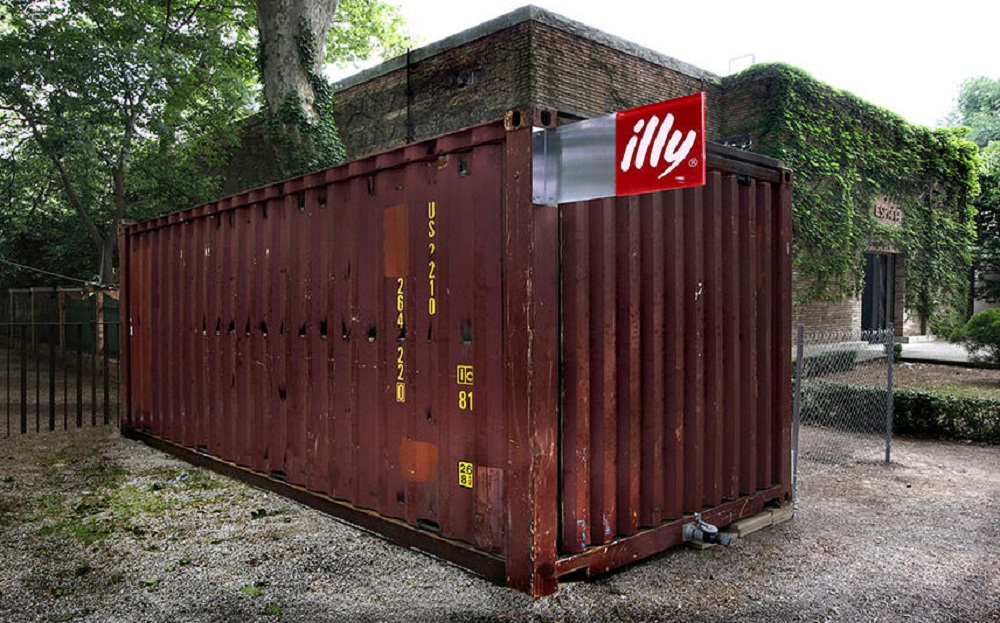 Illy Push Button Shipping Container House