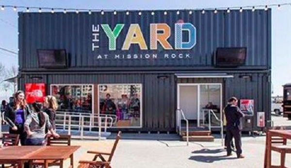 The Giants Repurpose Shipping Containers Into The Yard