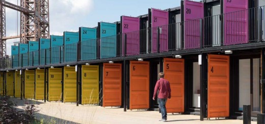 Containerville, London's Shipping Container Office Space