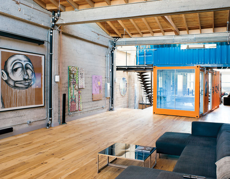 A Container Home In San Francisco