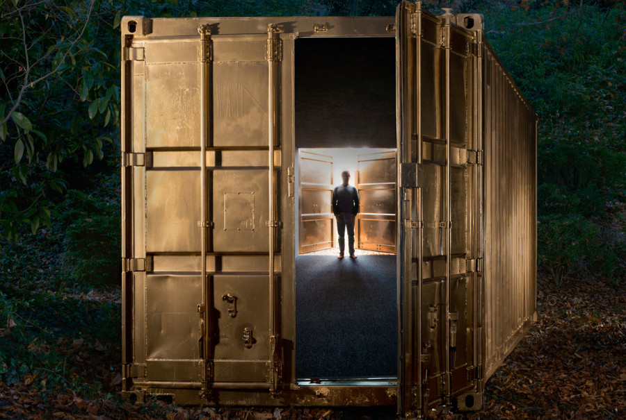 Step Inside A Shipping Container Portal