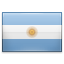 The national flag of Argentina