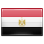 The national flag of Egypt
