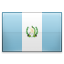 The national flag of Guatemala