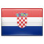 The national flag of Croatia