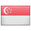 The national flag of Singapore