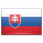 The national flag of Slovakia