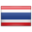 The national flag of Thailand