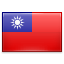The national flag of Taiwan