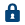A blue lock icon representing fraud protection