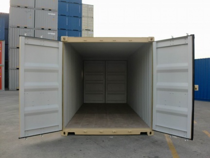 New-20ft-DD-(Double-Doors)-tan-RAL-1001-shipping-container-2986