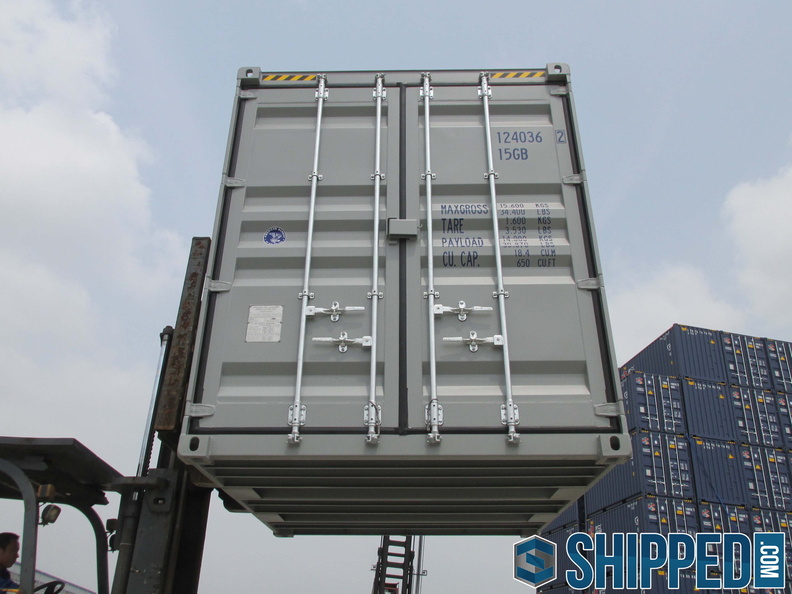 10ft-shipping-container-grey-in-air