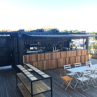 Sunset Le Grand Shipping Container Bar