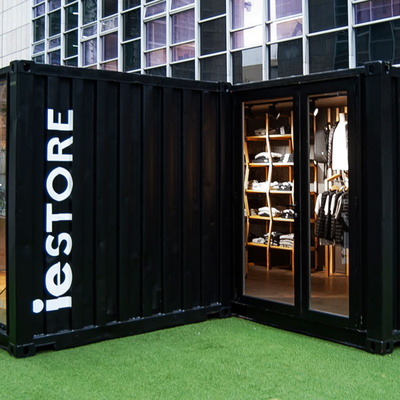 Shipping Container Clothing Store