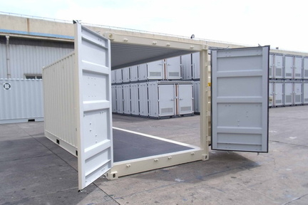 20' HC Open-Side shipping container in New (One-Trip) condition #1