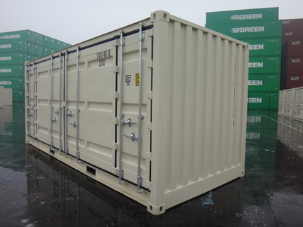 20' Open Side  shipping container in New (One-Trip) condition #1