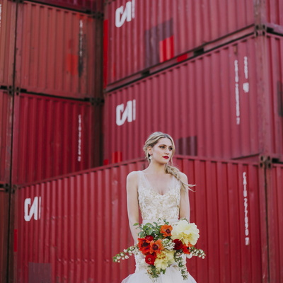 New York Nuptials At The Container Port