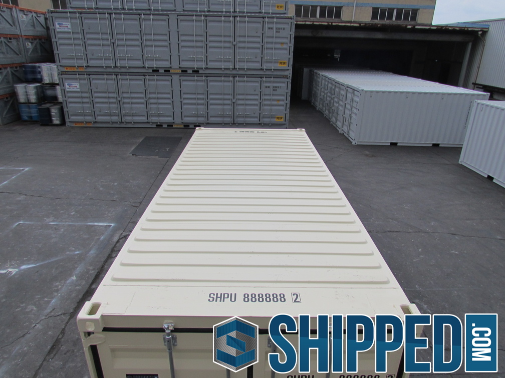 Shipped com 20ft ISO shipping container new 102