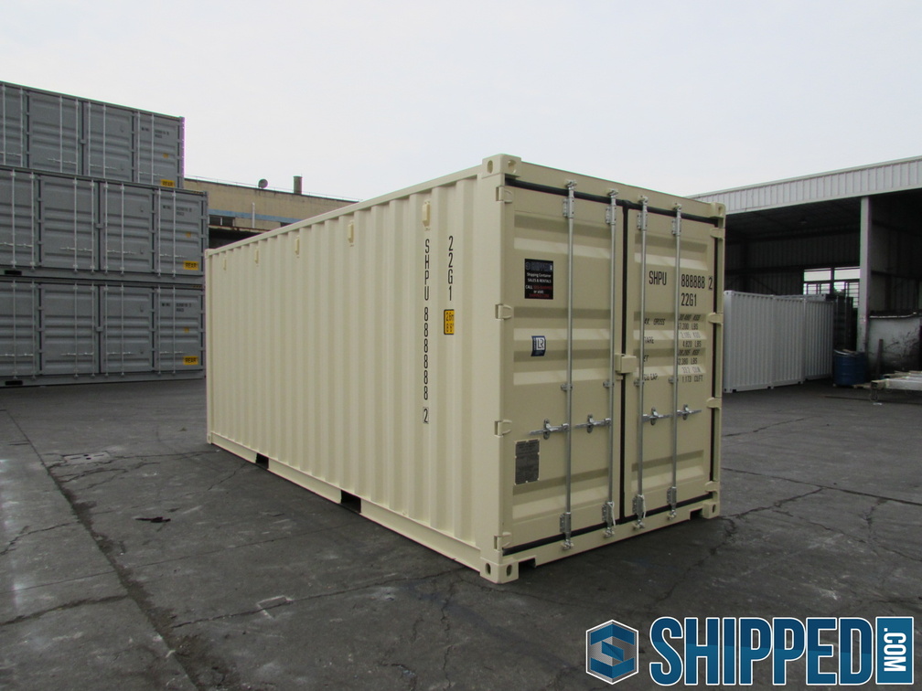 Shipped com 20ft ISO shipping container new 103