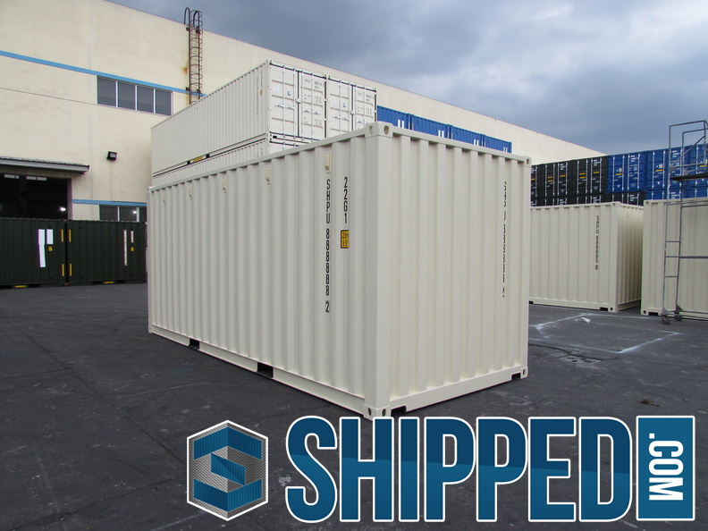 Shipped com 20ft ISO shipping container new 107