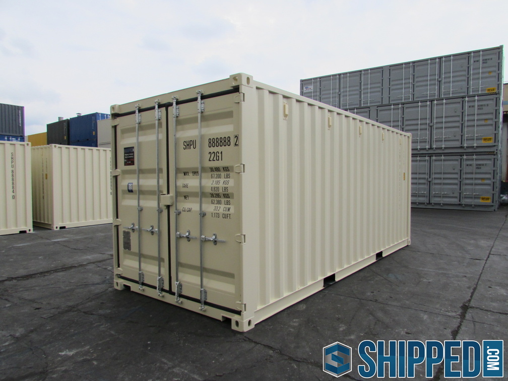 Shipped com 20ft ISO shipping container new 109
