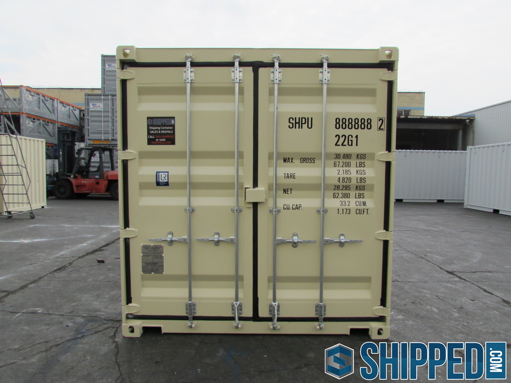 Shipped com 20ft ISO shipping container new 110