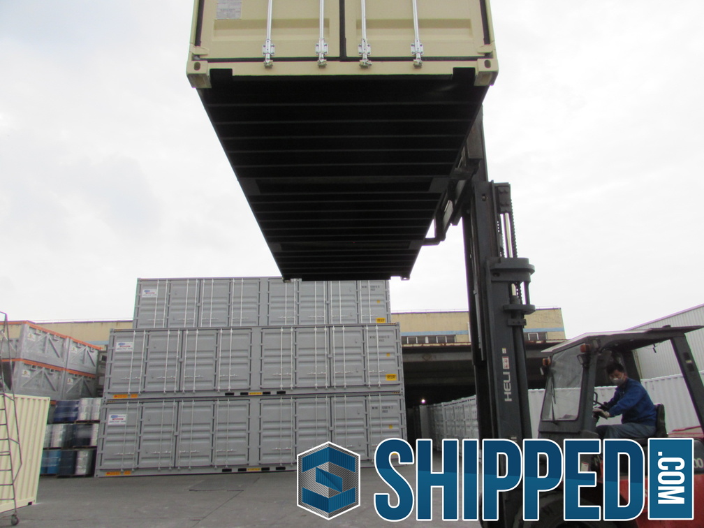 Shipped com 20ft ISO shipping container new 111