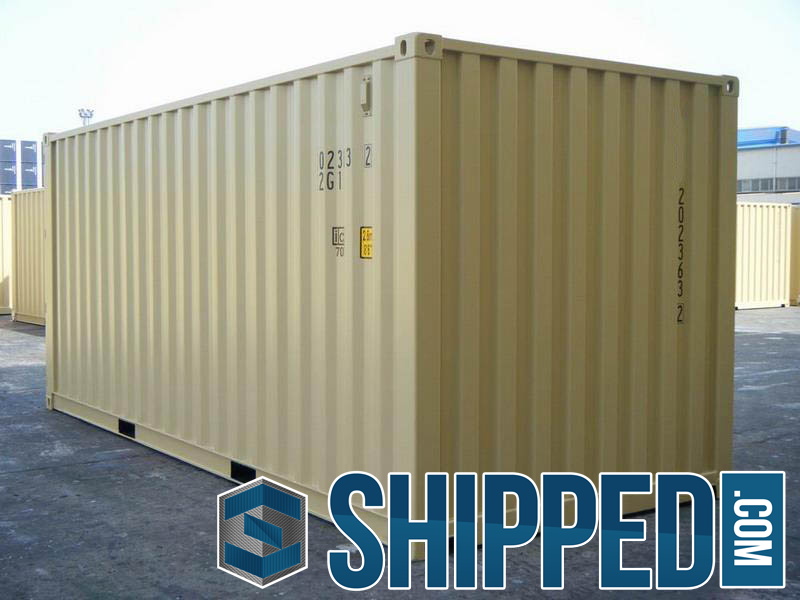 Standard-New-20-ft-tan-RAL-1001-shipping-container-008