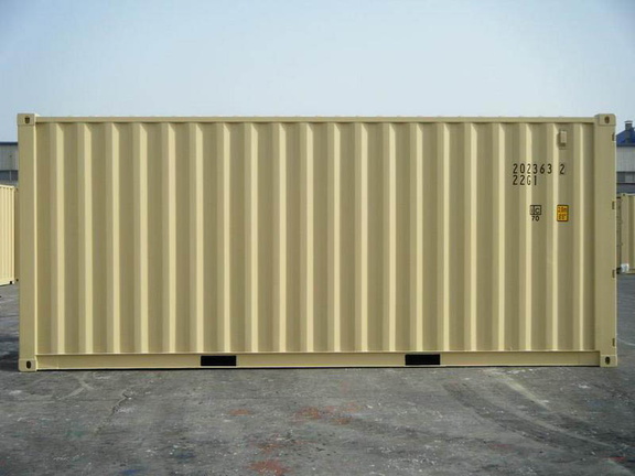 Standard-New-20-ft-tan-RAL-1001-shipping-container-009