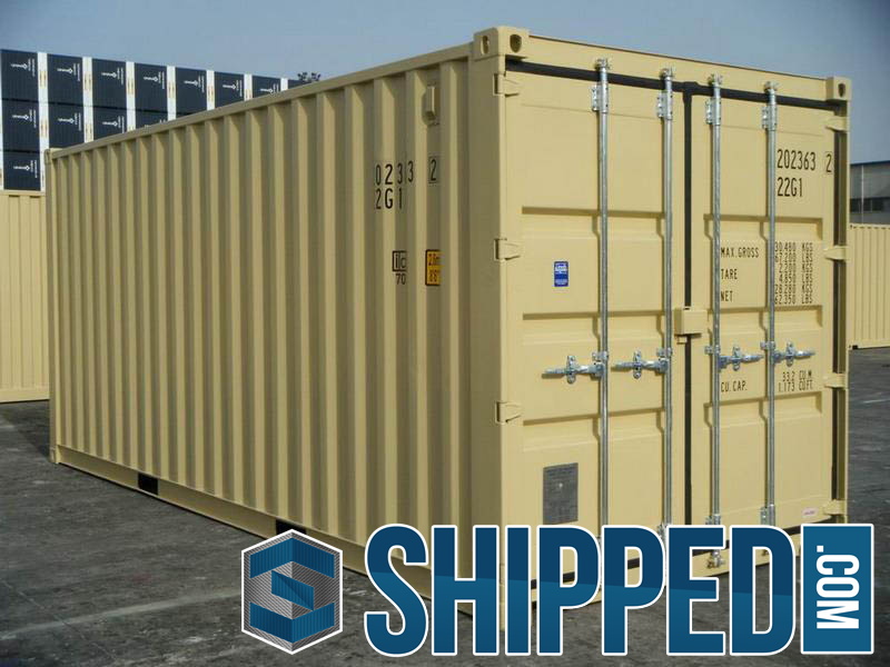 Standard-New-20-ft-tan-RAL-1001-shipping-container-013