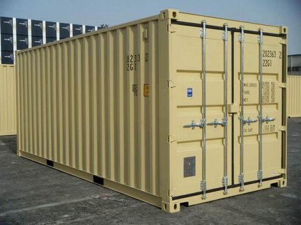 Standard-New-20-ft-tan-RAL-1001-shipping-container-013