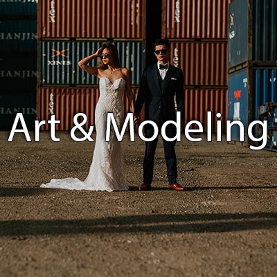Shipping Container Art & Modeling
